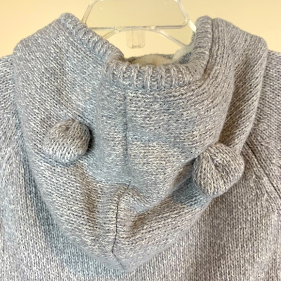 NWT Cuddl duds gray knit infant sleeper , size 9 mos - Picture 7 of 7